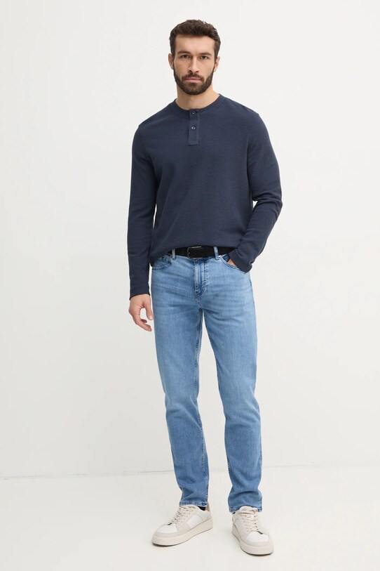 Joop! longsleeve bawełniany 30044757 granatowy SS25