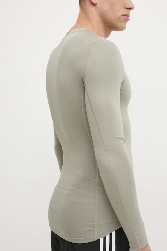 Îmbrăcăminte adidas Performance mânecă lungă de antrenament Techfit JE6704 gri