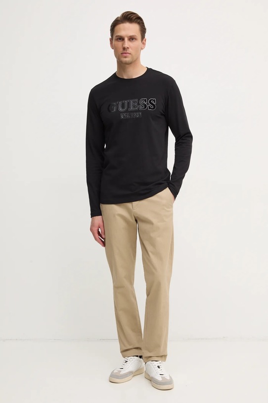 Guess longsleeve M5RI13.J1314 negru SS25