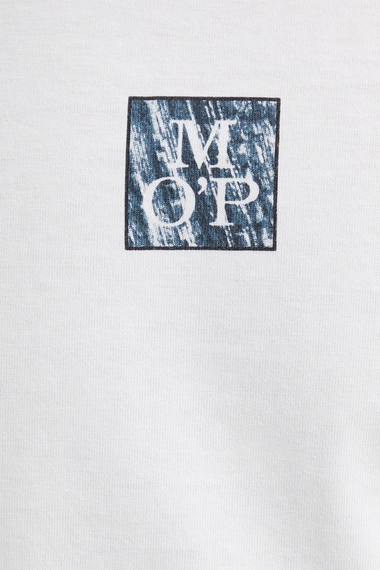 Бавовняний лонгслів Marc O'Polo 520201252058 білий