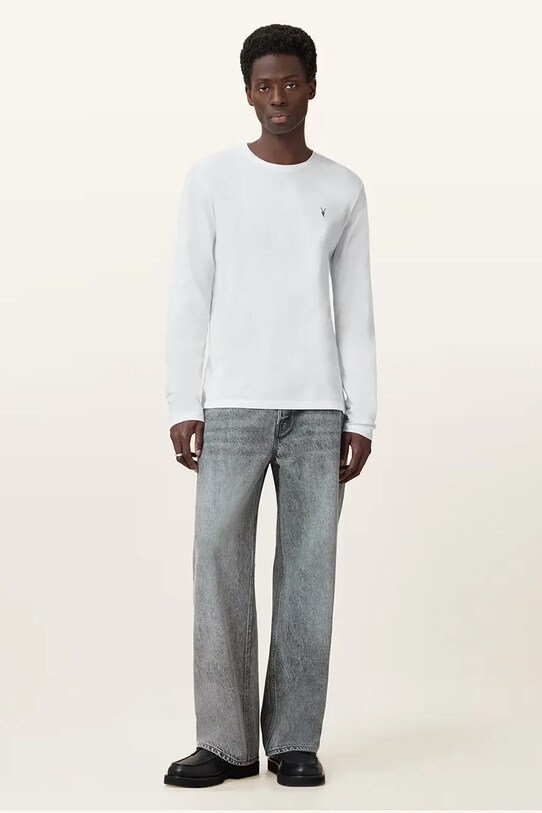 AllSaints longsleeve bawełniany BRACE M033JB