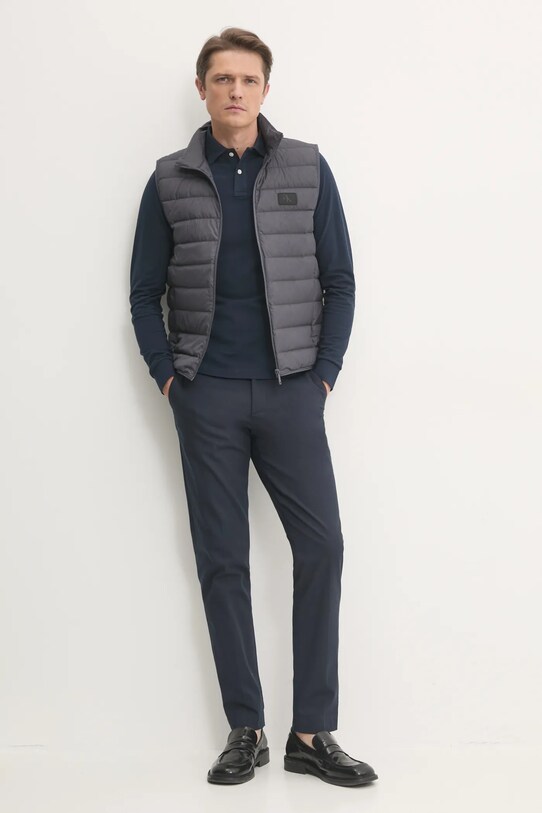 Hackett London longsleeve bawełniany HM550887 granatowy SS25