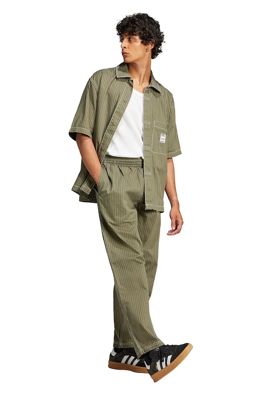 Рубашка adidas Originals Wabash Long Sleeve JP4480 зелёный SS25