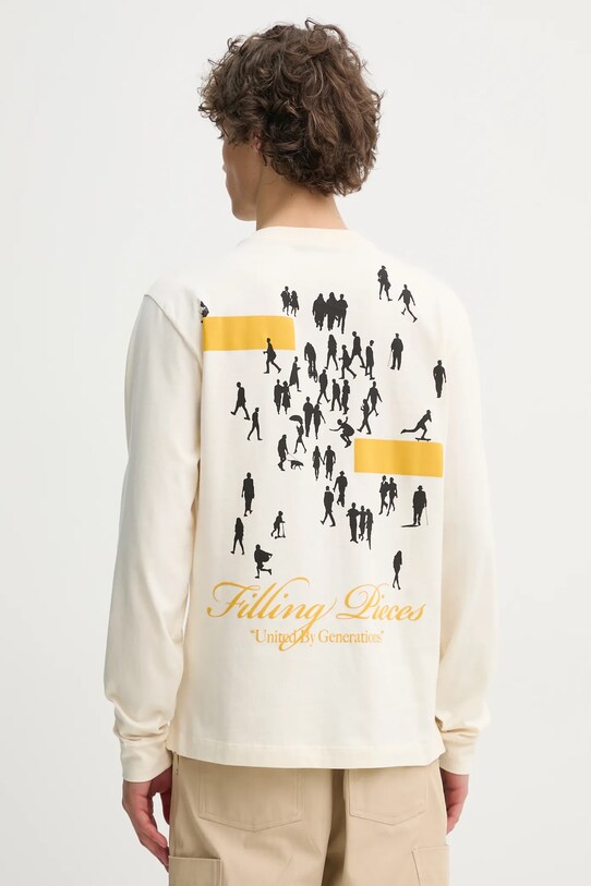 Filling Pieces longsleeve din bumbac bej 80499879936