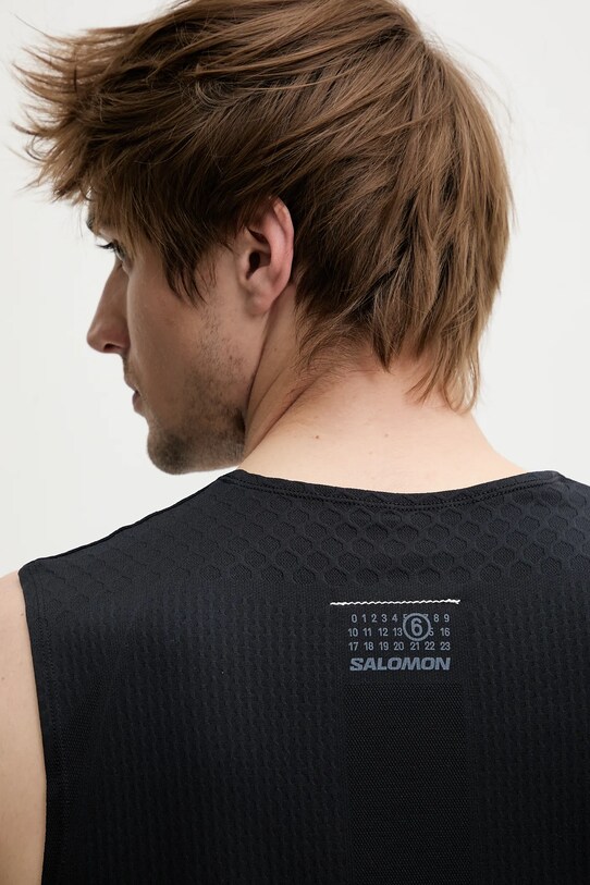 MM6 Maison Margiela t-shirt SH0NL0005.M20101 nero