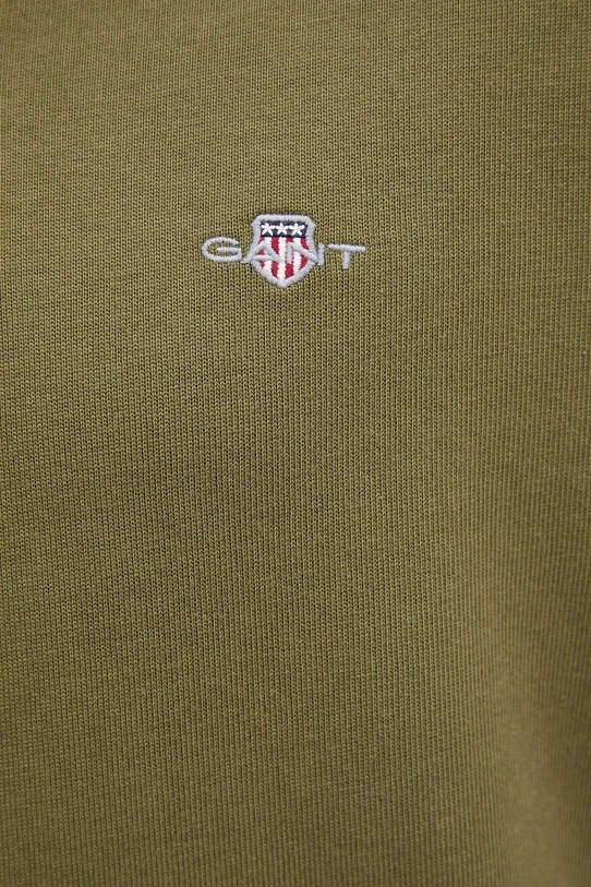Gant longsleeve bawełniany 2004082 zielony