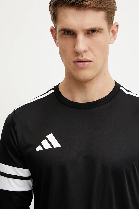 Лонгслів для тренувань adidas Performance Squad 25 чорний JF6073