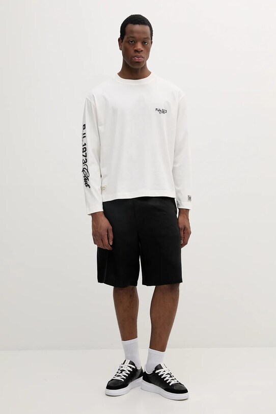 Pepe Jeans longsleeve din bumbac COLVILLE LONG PM509792 bej SS25