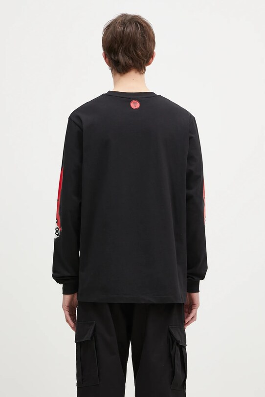 Одежда Хлопковый лонгслив ICECREAM Running Dog Longsleeve IC24486 чёрный