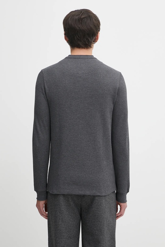 Abbigliamento Lacoste camicia a maniche lunghe TH0035 grigio