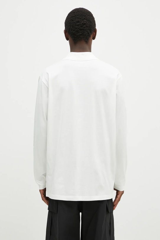 Îmbrăcăminte Y-3 longsleeve Graphic Longsleeve Tee JM3233 alb