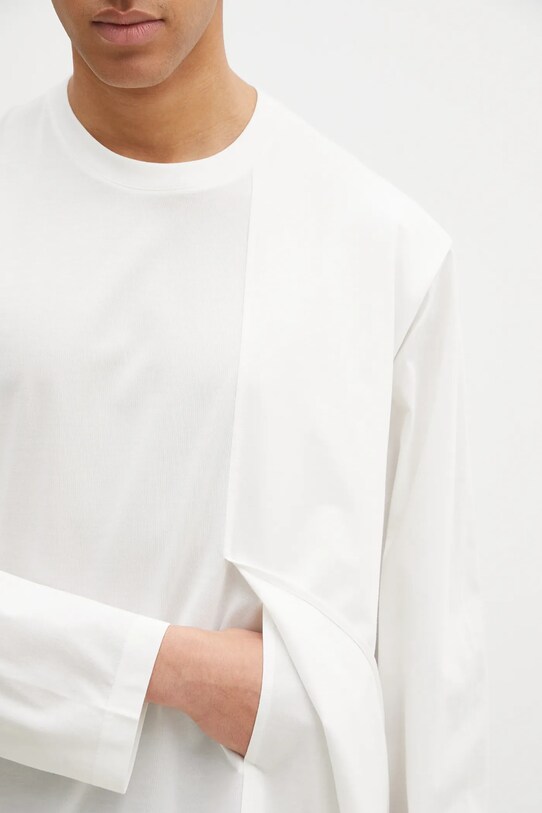 Блуза с дълги ръкави Y-3 Premium Longsleeve Tee JM7811 бял