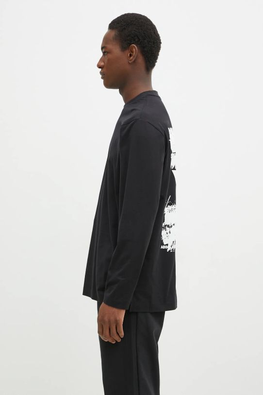 Y-3 longsleeve Graphic Longsleeve Tee JN4880 czarny SS25