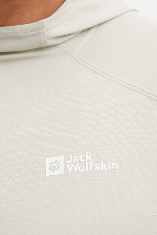 Outdoorová mikina Jack Wolfskin Prelight Swift A63797 béžová