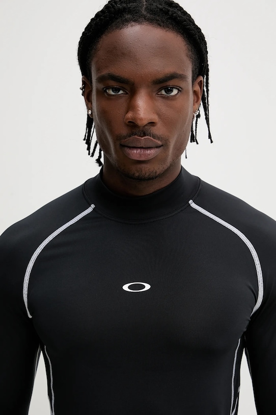 Odjeća Majica dugih rukava za plivanje Oakley FOA406870 crna