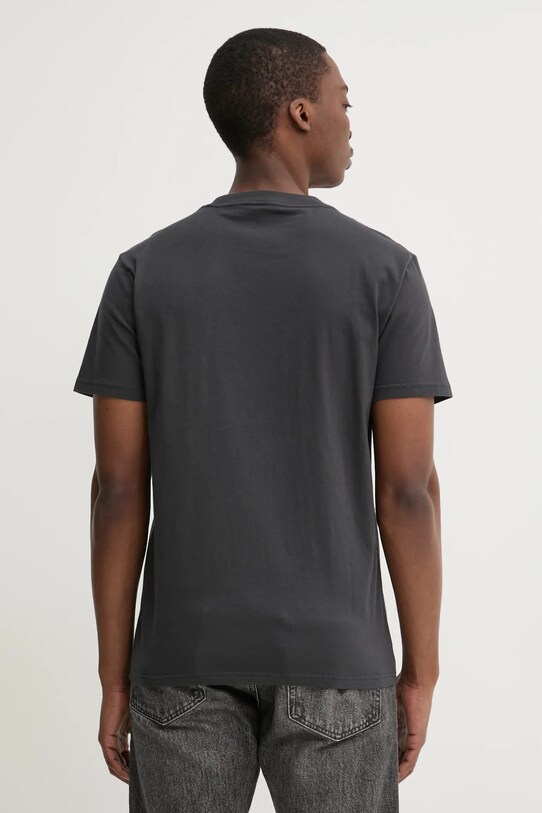 Oblečení Bavlněné tričko Hollister Co. KI323.5134.901 šedá