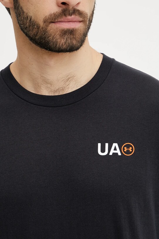 Under Armour mânecă lungă de antrenament Workwear Logo 1390167 negru