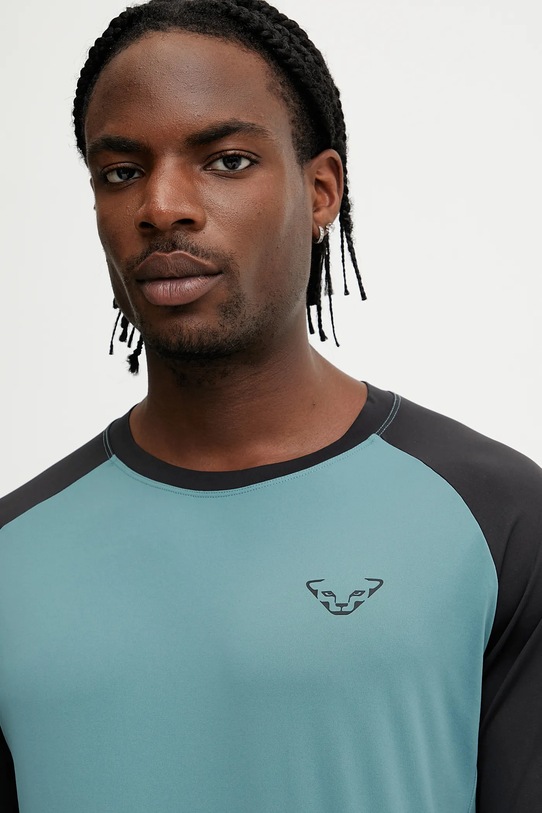 Dynafit longsleeve sportowy Alpine Pro turkusowy 08.0000071156