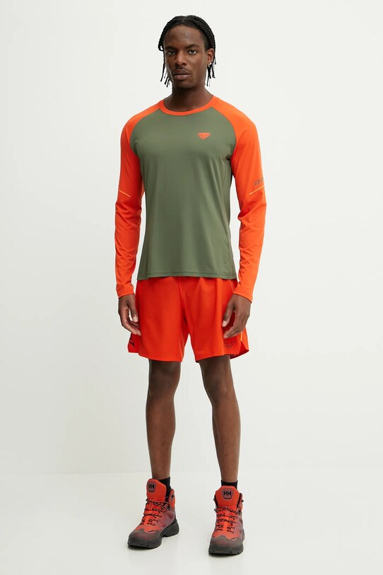 Dynafit longsleeve sportowy Alpine Pro 08.0000071156 zielony AW25