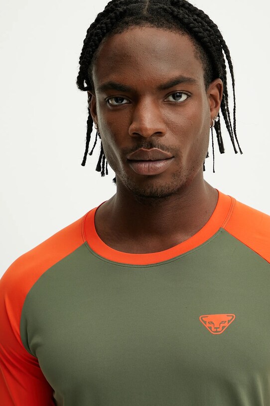 Dynafit longsleeve sportowy Alpine Pro zielony 08.0000071156