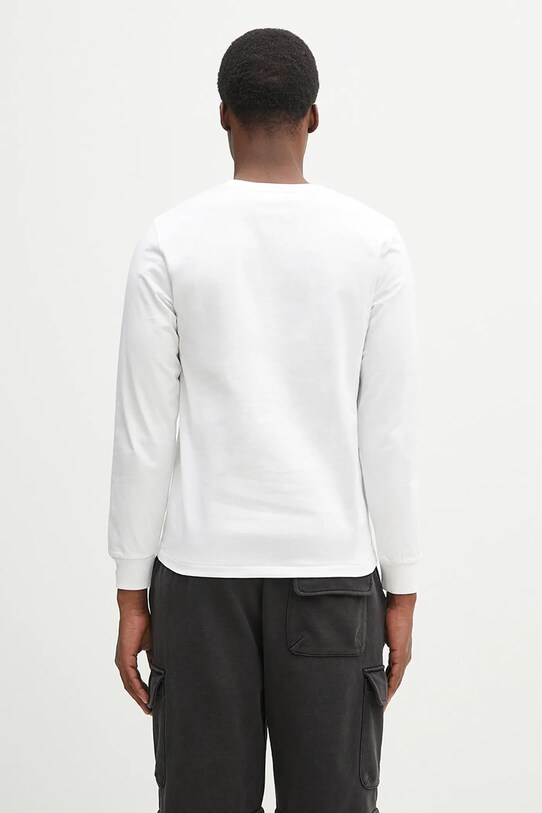Одежда Хлопковый лонгслив A Bathing Ape College 1K80211014 белый