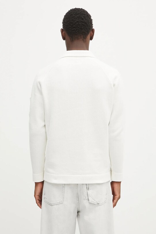 Oblečenie Bavlnený sveter C.P. Company 18CMKN070A005687G béžová