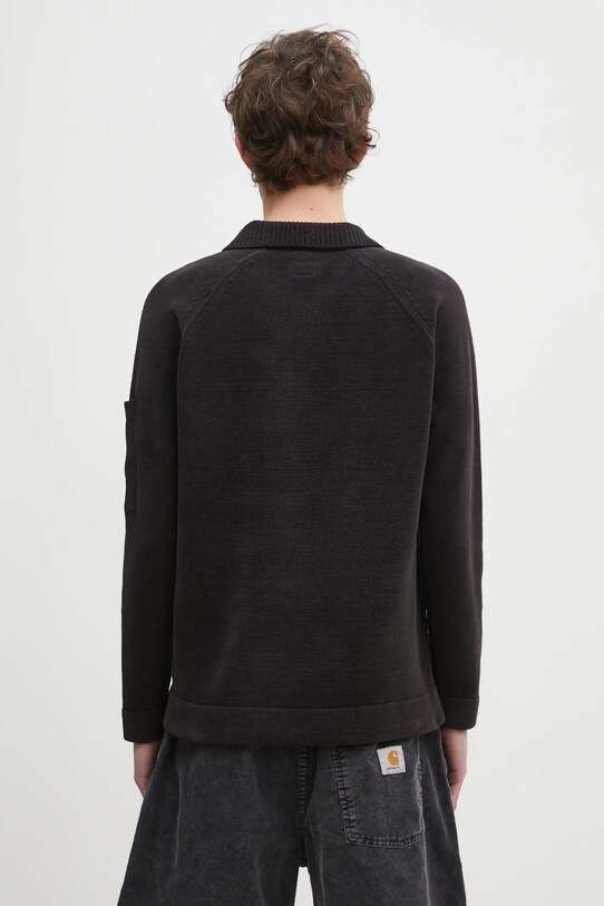 Дрехи Памучен пуловер C.P. Company 18CMKN070A005687G черен
