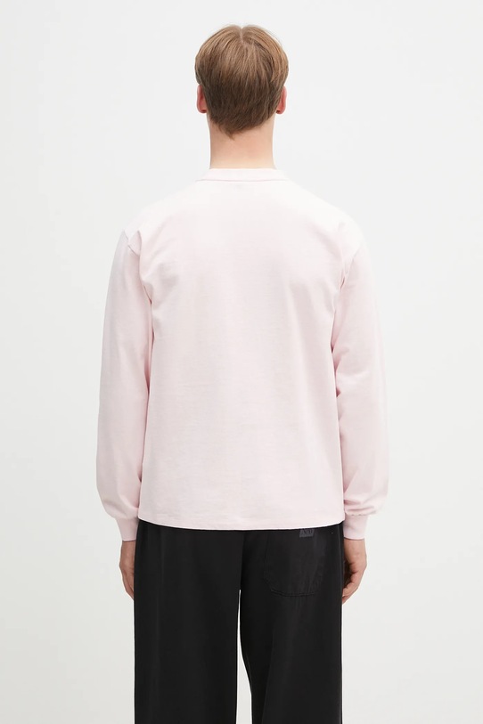 Odzież No Problemo longsleeve bawełniany No Problemo LS Tee NP6002203 różowy