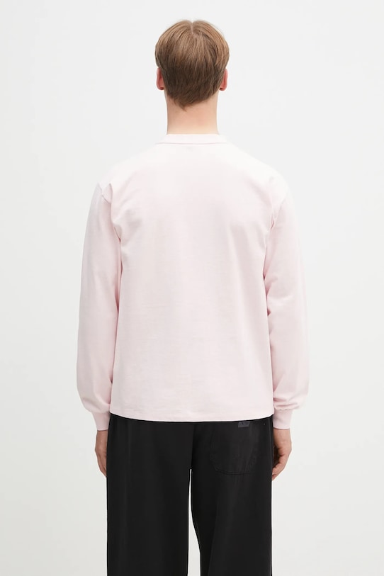 Odzież No Problemo longsleeve bawełniany No Problemo LS Tee NP6002203 różowy