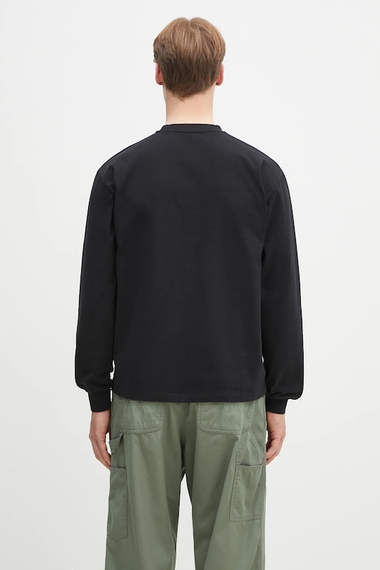 Odzież No Problemo longsleeve bawełniany No Problemo LS Tee NP6002203 czarny