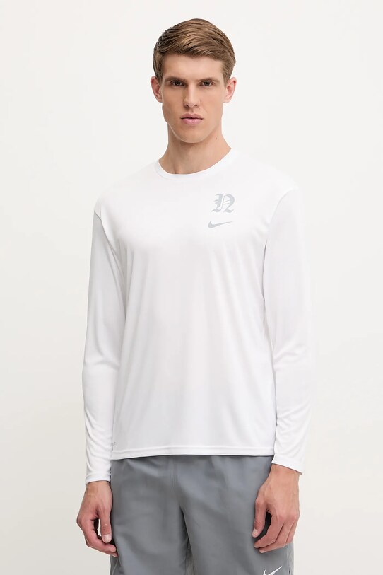 Nike longsleeve de trening sporturi acvatice alb NESSF474