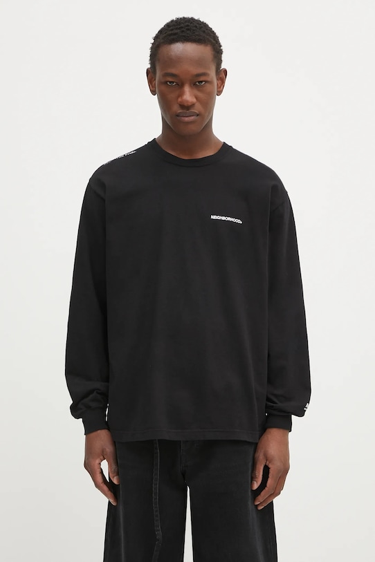 NEIGHBORHOOD longsleeve bawełniany Nh . Tee Ls-8