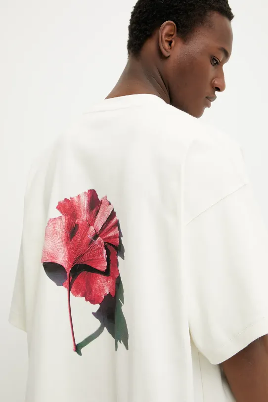 Bavlnené tričko Won Hundred 3521.12074 béžová