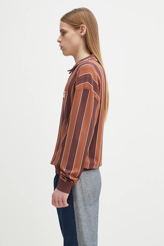 Oblečenie Tričko s dlhým rukávom Martine Rose Logo 958YA12700 hnedá