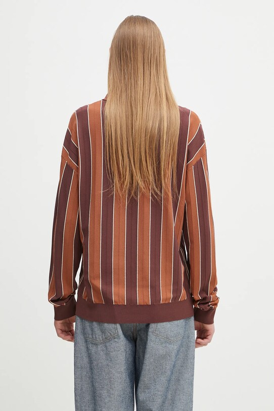 Tričko s dlhým rukávom Martine Rose Logo 958YA12700 hnedá