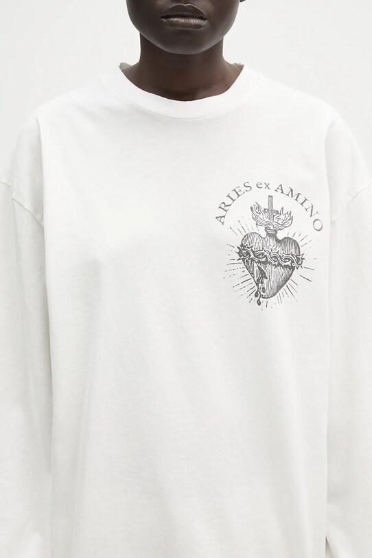 Bavlněné tričko s dlouhým rukávem Aries Faded Aries Ex Amino LS Tee AR6002403