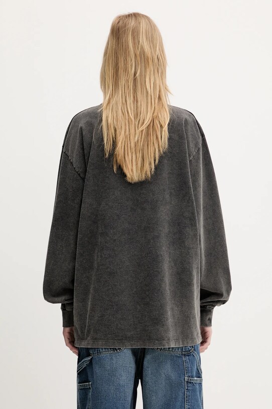 Oblečení Bavlněné tričko s dlouhým rukávem Aries Aged Ancient Temple LS Tee AR6014103 černá