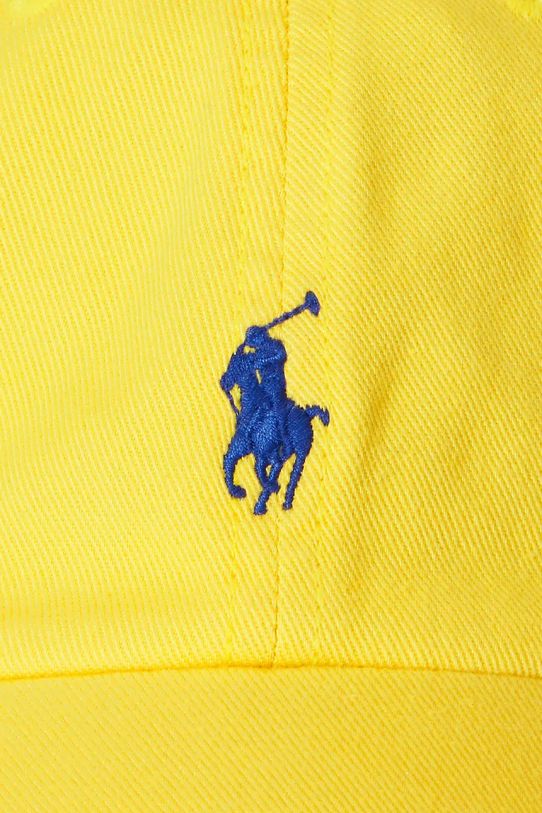 CHLAPEC Dětská bavlněná kšiltovka Polo Ralph Lauren 322785653062 žlutá