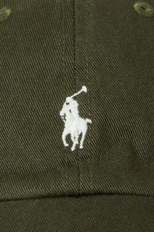 Chłopiec Polo Ralph Lauren czapka z daszkiem bawełniana dziecięca 322785653063 zielony