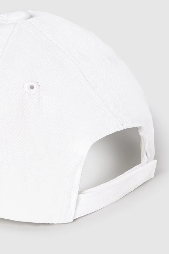 Otroška bombažna bejzbolska kapa Mayoral 10883.3G.Baby.PPYA bela SS25