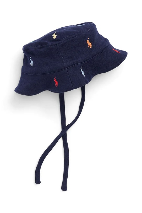 Παιδικός βαμβακερός σκούφος Polo Ralph Lauren 320876974001 σκούρο μπλε SS25