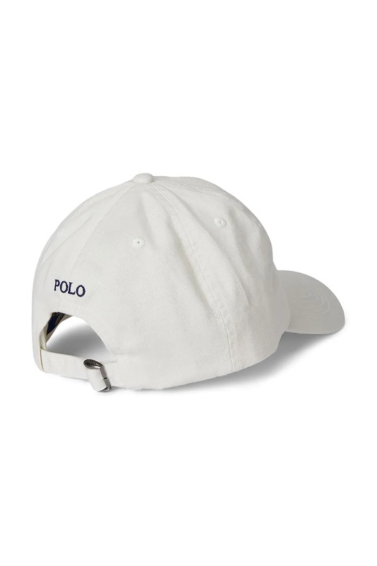 Pamučna kapa sa šiltom Polo Ralph Lauren 323963969001 bijela SS25