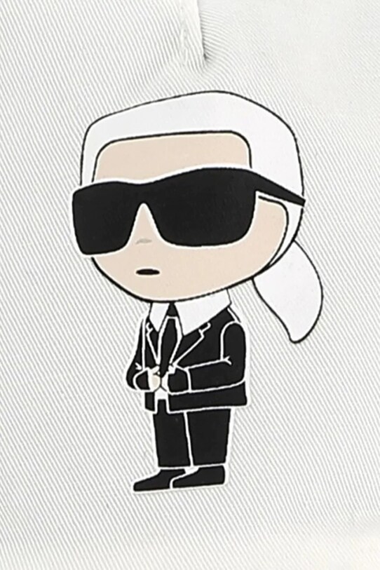 Дитяча бавовняна кепка Karl Lagerfeld Z30574