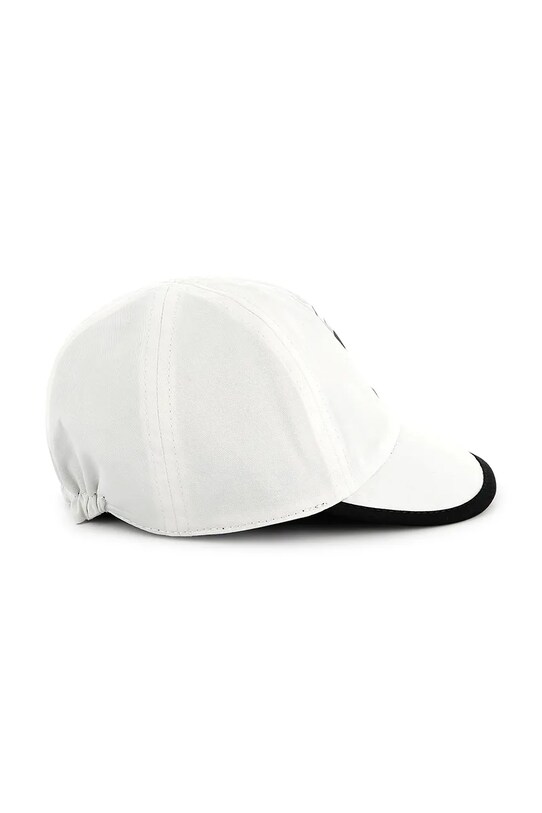 Хлопчик Дитяча бавовняна кепка Karl Lagerfeld Z30574 білий