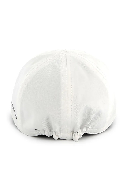 Dětská bavlněná kšiltovka Karl Lagerfeld bílá Z30574