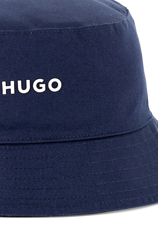 Дитячий двосторонній бавовняний капелюх HUGO G00317