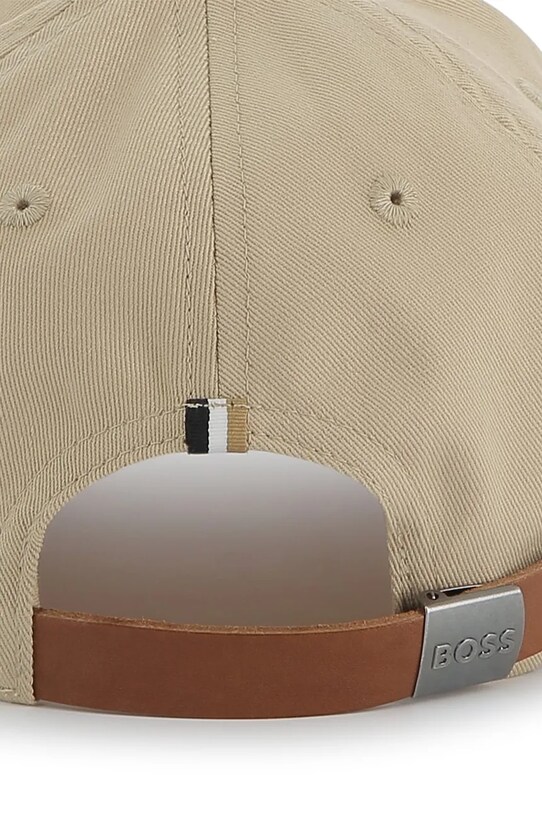 Detská baseballová čiapka BOSS béžová J51685