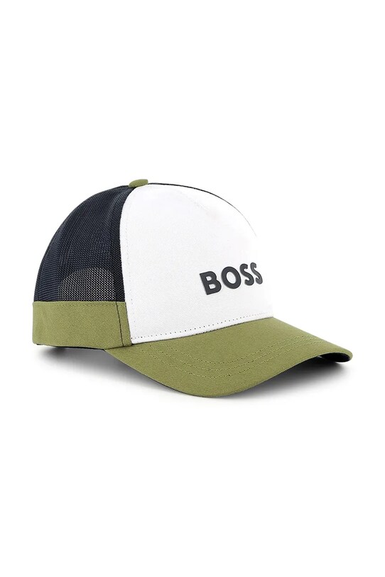 Детская хлопковая кепка BOSS остальные зелёный J51687
