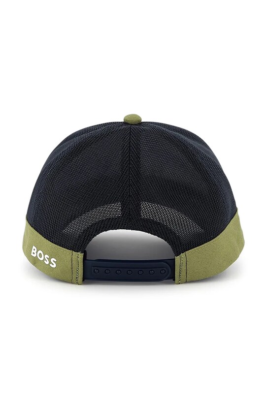 Детская хлопковая кепка BOSS J51687 зелёный