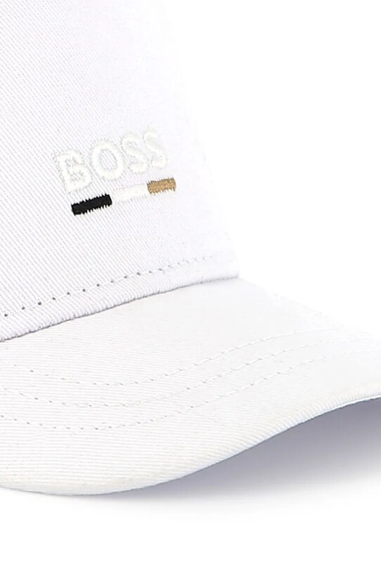 BOSS șapcă din bumbac pentru copii alb J51695